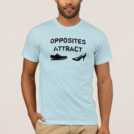 Opposites Attract T-shirt (Voorkant)