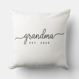 Opr. 20XX Toekomstige Oma Cadeau voor Oma Kussen