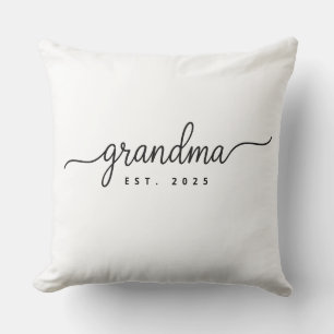 Opr. 20XX Toekomstige Oma Cadeau voor Oma Kussen