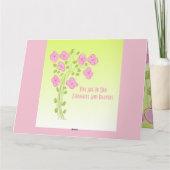 oprecht gewaardeerd kaart (Achterkant)