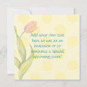 Oprecht in de Heer - Gepersonaliseerd Kaart (Achterkant)