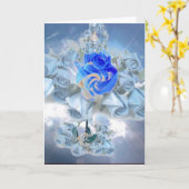 OPRECHT! WENSKAART KAART (Gele Bloem)