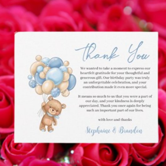 Oprechte Bedankt voor uw bedachtzaamheid Feestdagenkaart