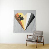 Oprechte Beer Pride Tapestry Wandkleed (In situ)