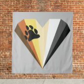 Oprechte Beer Pride Tapestry Wandkleed