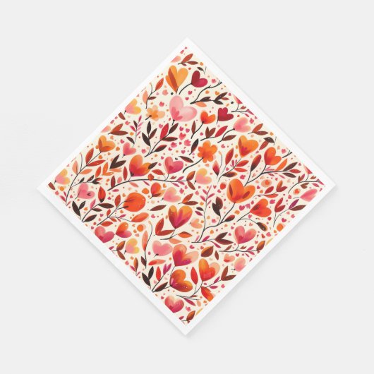 Oprechte bloei servet (Hoek)