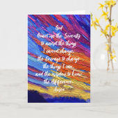 Oprechte condoleances Gebed Kaart (Gele Bloem)