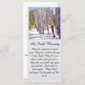 oprechte condoleances Irish Blessing Sympathy Card (Voorkant / Achterkant)