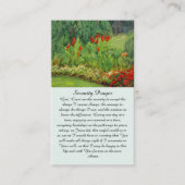 Oprechte condoleances Viering van het leven Kaart Visitekaartje (Voorkant)