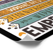 Oprechte connecties Inspirerend empathie citaten Poster (Hoek)