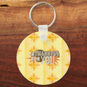 Oprechte dankbaarheid: "Dankbaar voor jou" met lie Sleutelhanger (Voorkant)