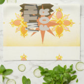 Oprechte dankbaarheid: "Dankbaar voor jou" met lie Theedoek (Gevouwen)