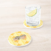 Oprechte dankbaarheid: "Dankbaar voor jou" met lie Zandsteen Onderzetter (Zijkant)