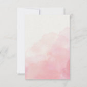 oprechte dankbaarheid, Schattige olifant Bedankkaart (Achterkant)