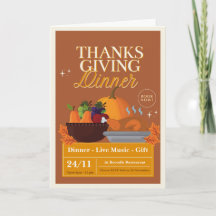 Oprechte dankbetuigingen met Thanksgiving