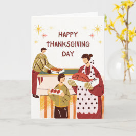 Oprechte dankbetuigingen met Thanksgiving Kaart