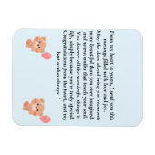 Oprechte en gezonde massage voor alle leeftijden magneet (Horizontaal)