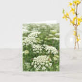 Oprechte gedachten Kaart (Gele Bloem)