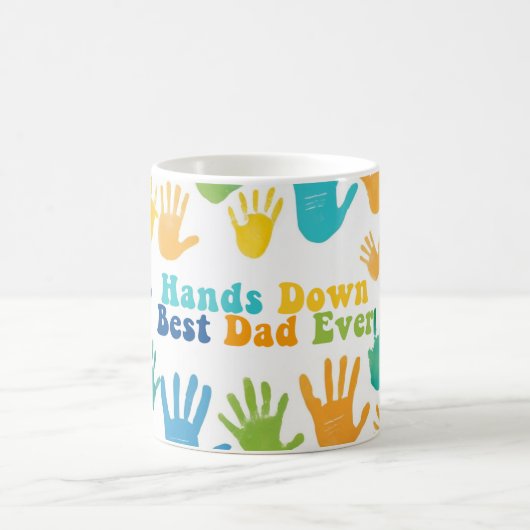 Oprechte handafdruk Mok (Center)