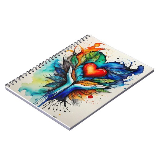 oprechte harmonie notitieboek (Linkerzijde)