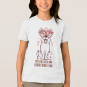 Oprechte Harmonie Tri-Blend Shirt (Voorkant)