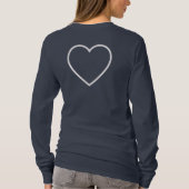 oprechte Humor-O T-shirt (Achterkant)