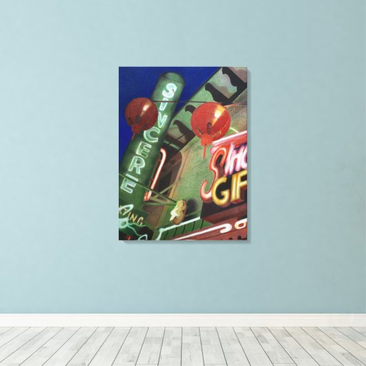 Oprechte Importeren Wall Art Print (Insitu (Houten vloer))