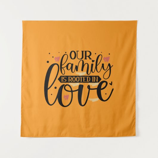 Oprechte kind citeert T-shirt ontwerp voor ouders Wandkleed (Voorkant)