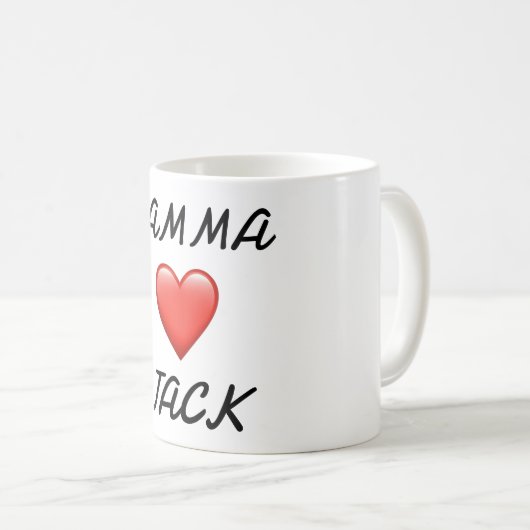 oprechte liefde Mok (Voorkant rechts)