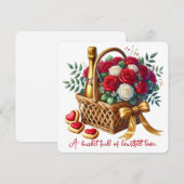 Oprechte liefde - Valentijnsdag Kaart (Voorkant / Achterkant)