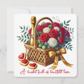 Oprechte Liefde - Valentijnsdagkaart Bedankkaart (Voorkant)