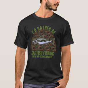 Oprechte Liever Meerval Vis Mijn Kleinkinderen T-shirt