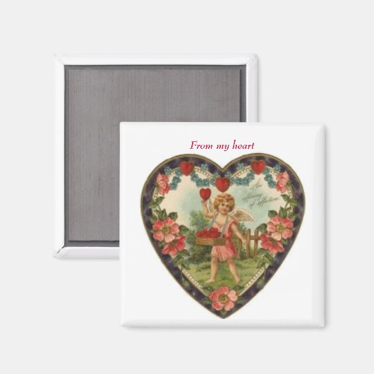 oprechte magneet (Voorkant / Achterkant)