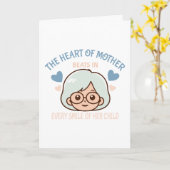 Oprechte Moeder Liefde - moederdag Kaart (Gele Bloem)