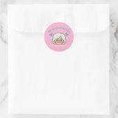 Oprechte Moeder Liefde - moederdag Ronde Sticker (Tas)