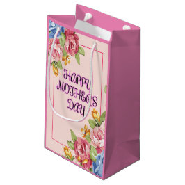 Oprechte Moederdag Flowers Klein Cadeauzakje