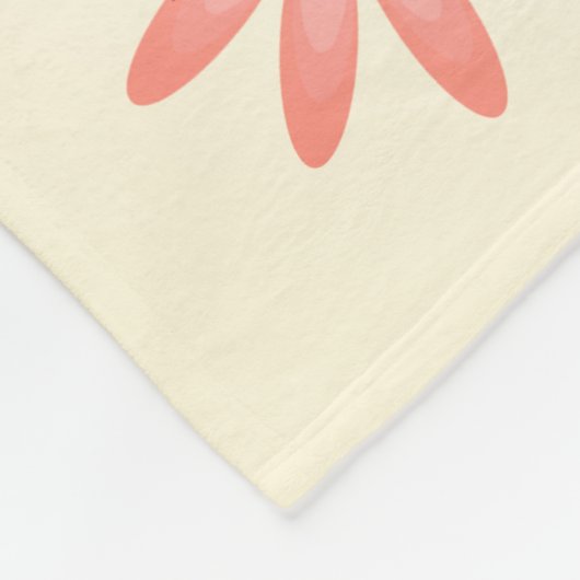 oprechte Moederdag Letter Typografisch Fleece Deken (Hoek)