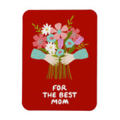 Oprechte Moederdag Magneet (Verticaal)