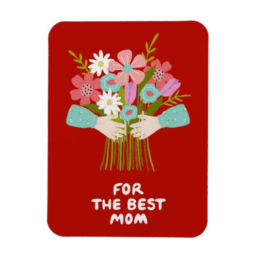 Oprechte Moederdag Magneet (Verticaal)