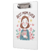 Oprechte moederdag ontwerp klemborden (Links)