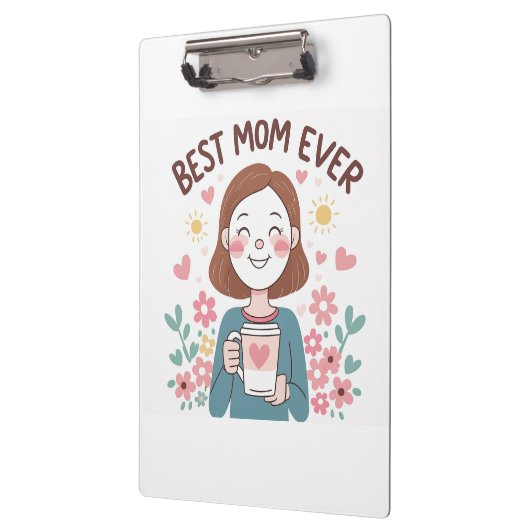 Oprechte moederdag ontwerp klemborden (Links)