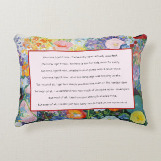 Oprechte Moederdag Pillow Accent Kussen