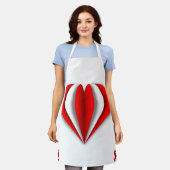 oprechte origami schort (Gedragen)