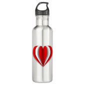 oprechte origami waterfles  (Voorkant)