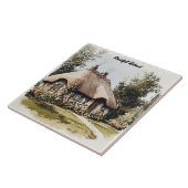 oprechte retraite tegeltje (Zijkant)