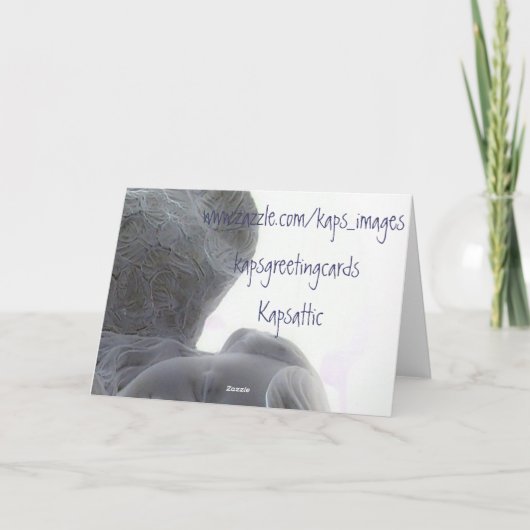 Oprechte sympathie kaart (Achterkant)