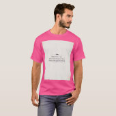 Oprechte Vaderdag Doodle Print T-shirt (Voorkant volledig)