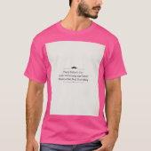 Oprechte Vaderdag Doodle Print T-shirt (Voorkant)