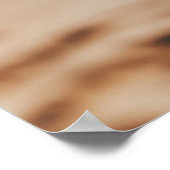 Oprechte verbinding aan het strand poster (Hoek)