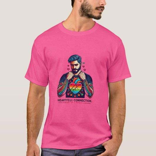 oprechte verbinding t-shirt (Voorkant)